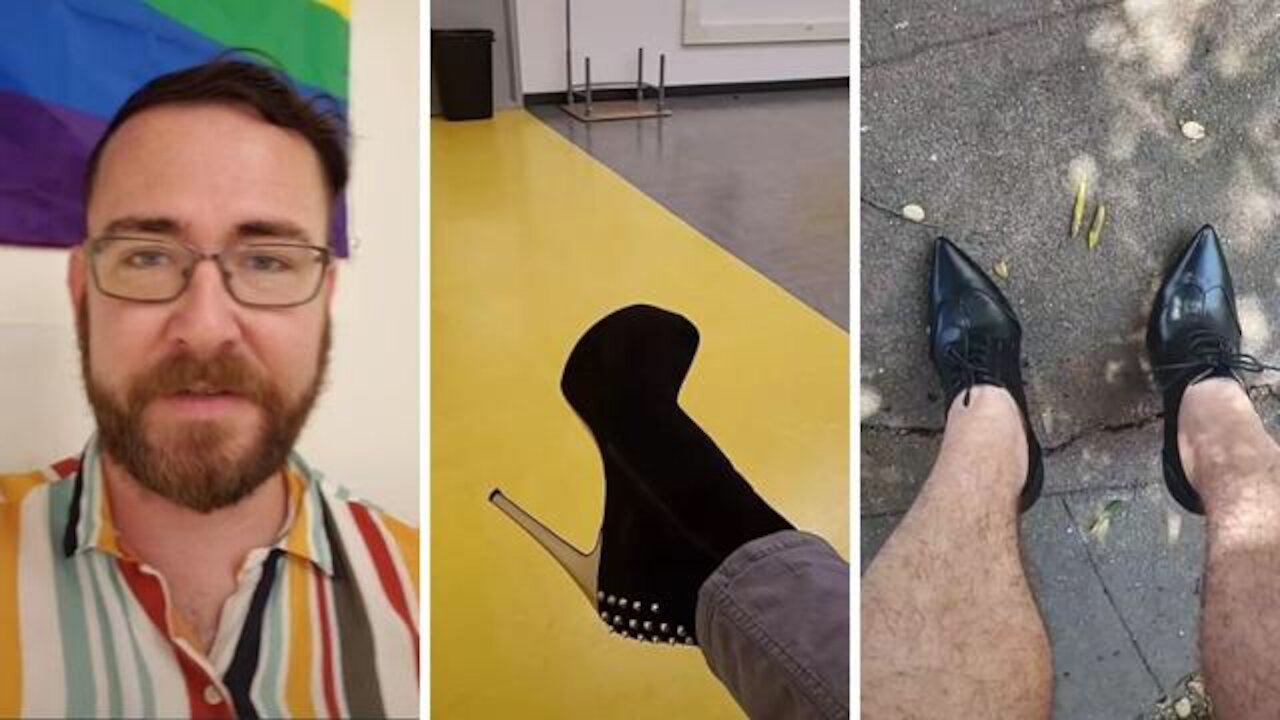 Male teacher dresses in drag to create safe space for kids 🤦🏾♂️!
