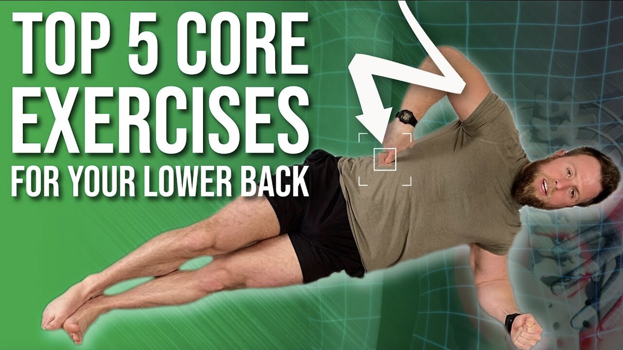 Core Exercises for Lower Back | 5 BEST Ones You Can Do at Home