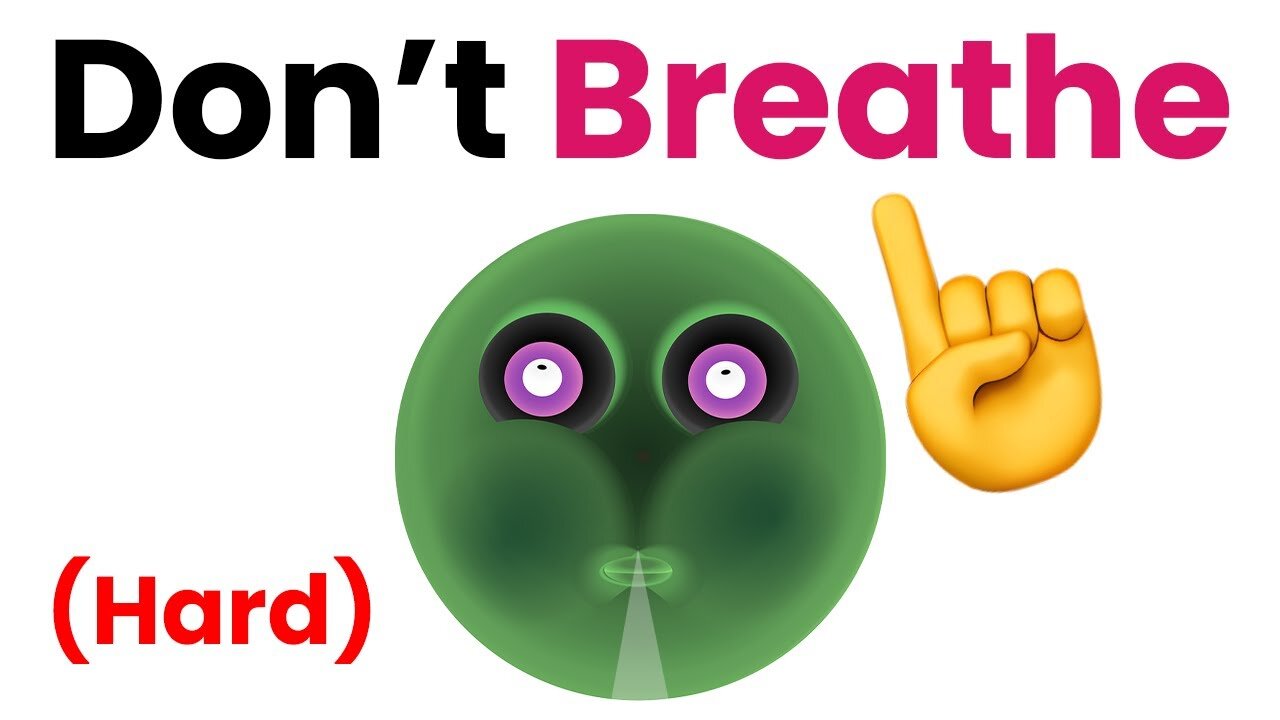 Don't Breathe While Watching This Video! 🫢