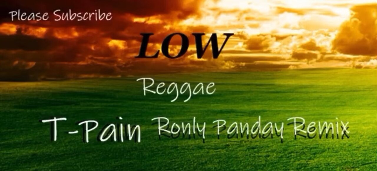 Flo Rida ft. T Pain - Low (Ronly Panday Remix)