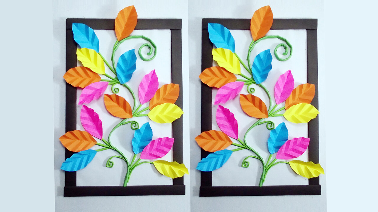 Wall Hanging Paper Craft Ideas