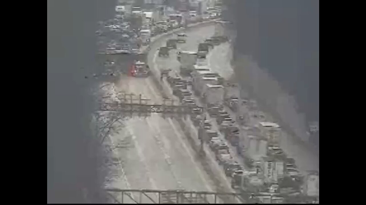 Pennsylvania - A tractor-trailer jackknifed on westbound I-78 and spilled fuel, blocking all lanes