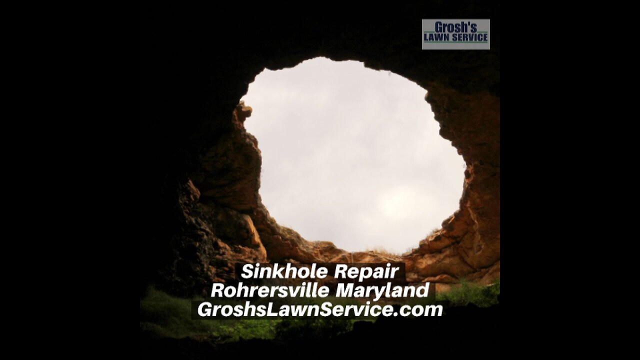 The Best Sinkhole Repair Rohrersville Maryland Landscape Contractor