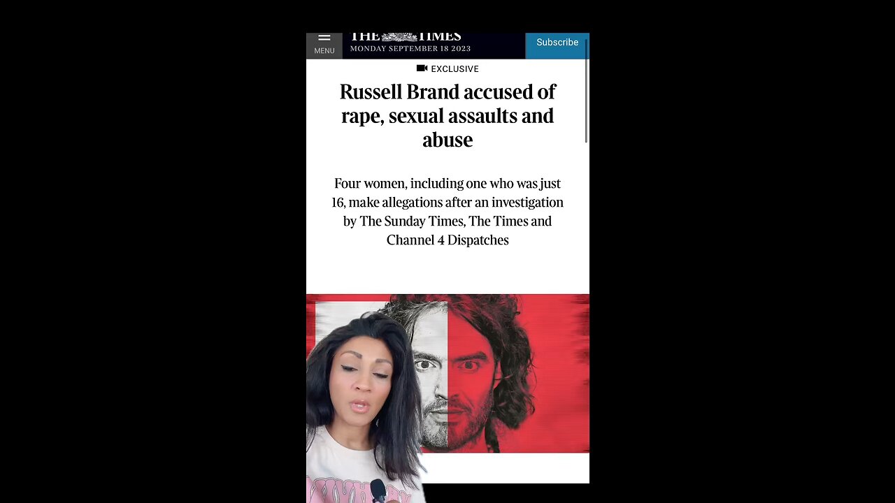 Russell Brand getting taken down by the mass media