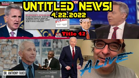 McCarthy Call, Obama/Fauci, CNN+, Gonzalo Lira ALIVE