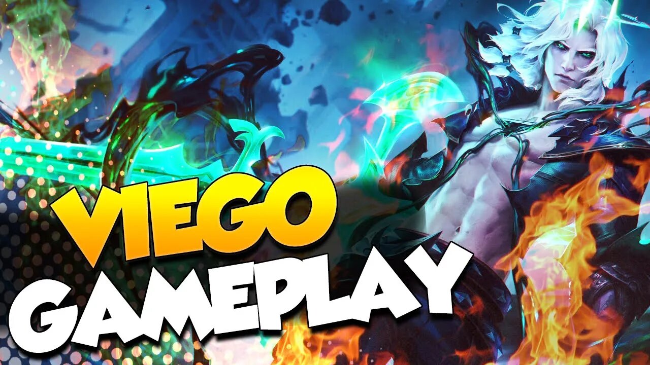 VIEGO GAMEPLAY FULL LETALIDADE *ROUBA SKILLS, ITENS E STATUS* NOVO CAMPEÃO DO LOL