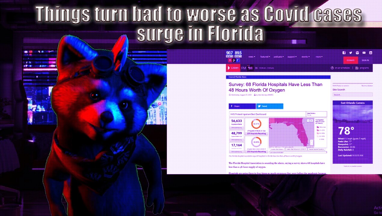 Things turn bad to worse as Covid cases surge in Florida amid critically low oxygen supply