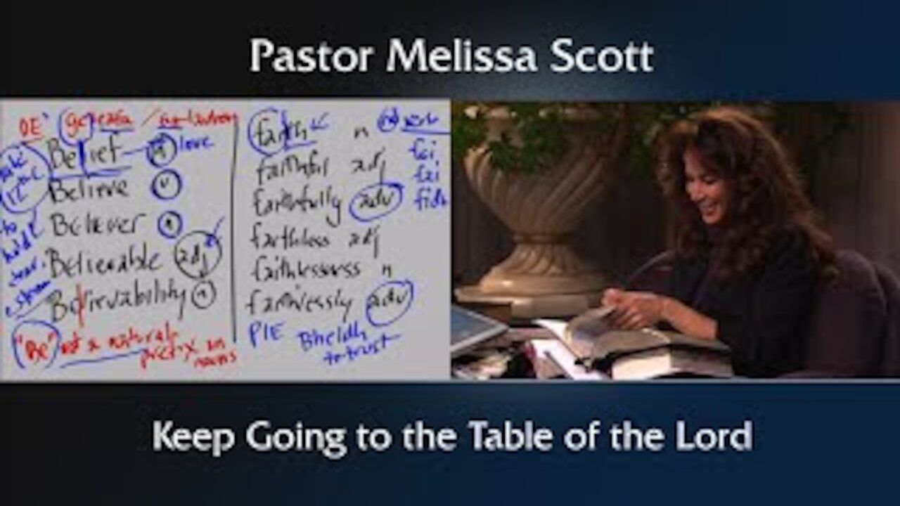 Keep Going to the Table of the Lord