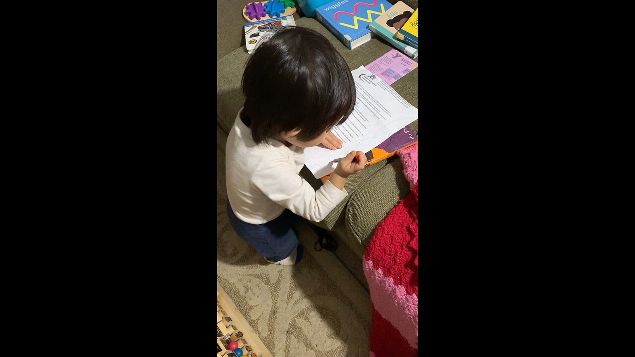 Jaxon is writing