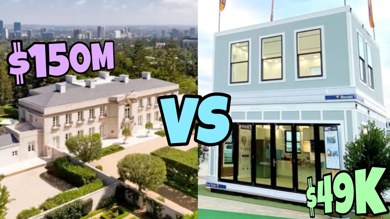 Elon Musk VS Jeff Bezos House ⚠️ (Mansion VS Tiny Home)