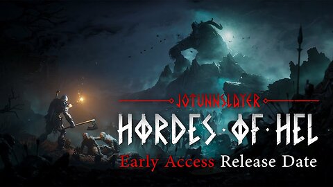 Jotunnslayer: Hordes of Hel | Early Access Release Date Announcement Trailer