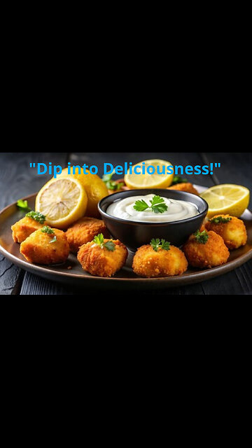 Crispy Fish Bites with Tangy Yogurt Dip Recipe