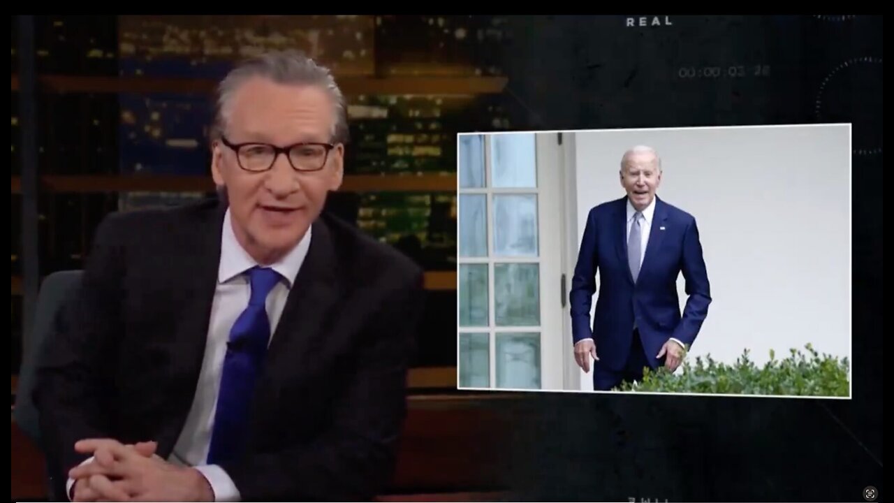 Maher: Joe, embrace your age. “Say I'm bad with names & walk like a toddler with a full diaper"