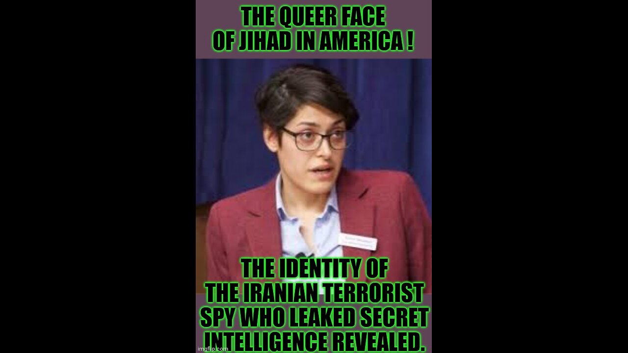 💥💥BREAKING NEWS: GENOCIDAL LESBIAN LEAKED U.S INTELLIGENCE REPORTS TO HER ISLAMIST MASTERS.💥💥