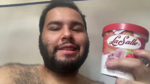 Food Reviews - Episode 281: La Salle Ice Cream - Vanilla Raspberry