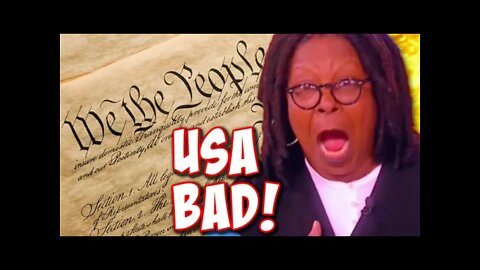 Whoopi Goldberg’s The View LOSE THEIR MIND About The Constitution - Call It Trash!