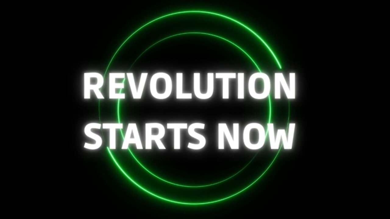 REVOLUTION STARTS NOW