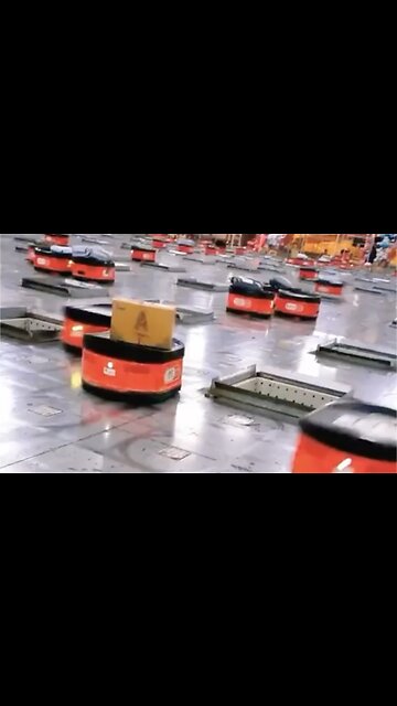 Robotic Amazon Warehouse