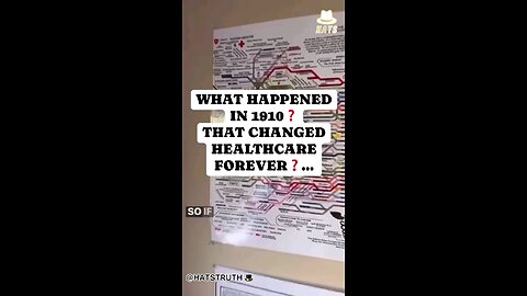 ➡️❓ WHAT HAPPENED IN 1910 - THAT CHANGED HEALTHCARE FOREVER🇺🇸 SHARE!