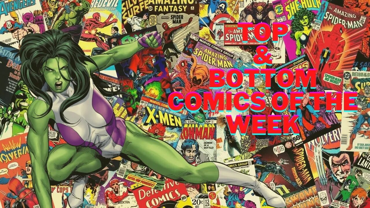 Can She-Hulk Save The Variants? Top and Bottom Comics Of The Month August 2022