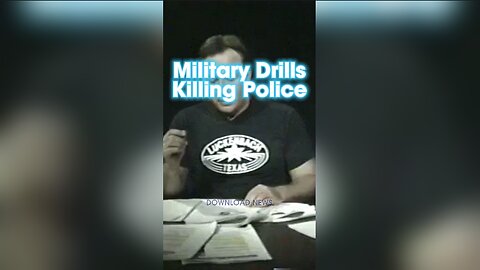 Alex Jones: US Military Training To Assassinate Police Officers