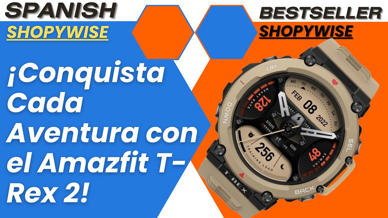 ¡Conquista Cada Aventura con el Amazfit T-Rex 2