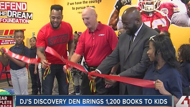 DJâs Discovery Den brings 1,200 books to kids