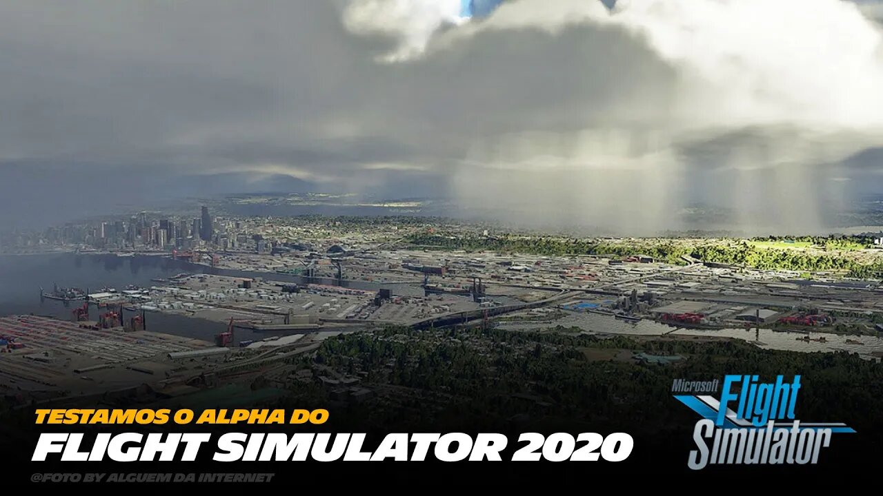 Testamos o Alpha do Flight Simulator 2020