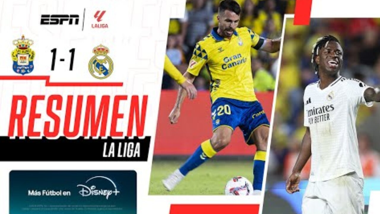 ¡EL MERENGUE NO PUDO EN LA ISLA Y EMPATÓ ANTE LOS AMARILLOS! | Las Palmas 1-1 Real Madrid | RESUMEN