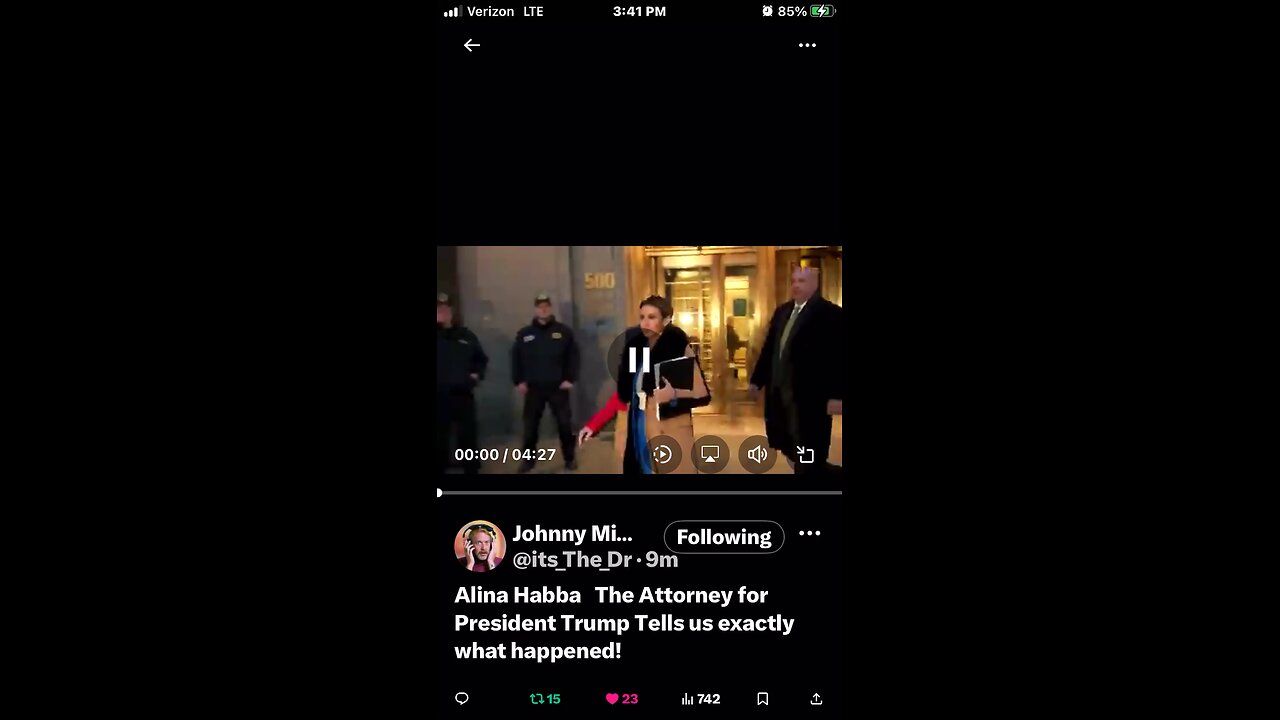 Alina Habba The Attorney for President Trump Tells us exactly what happened!
