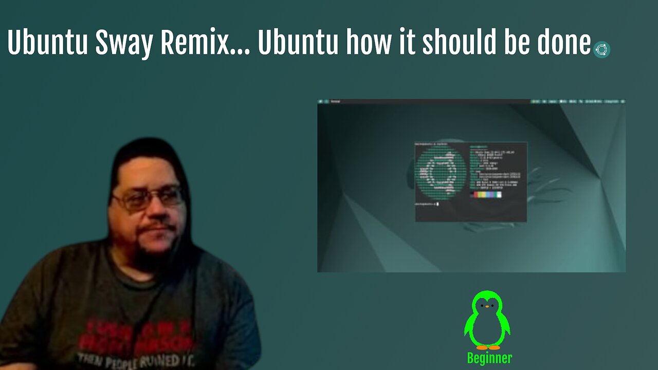 Ubuntu Sway, the way Ubuntu should be used.