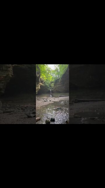 Illinois has some wild places | Matthiessen State Park #shorts