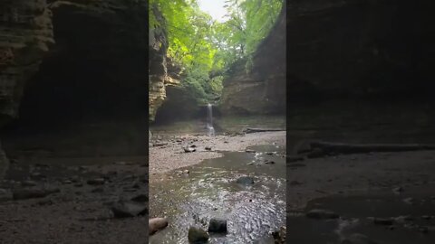 Illinois has some wild places | Matthiessen State Park #shorts