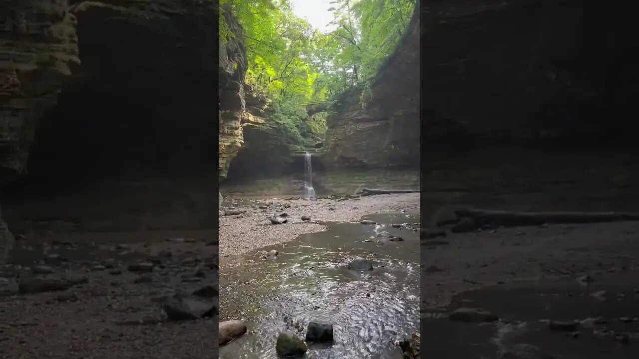 Illinois has some wild places | Matthiessen State Park #shorts