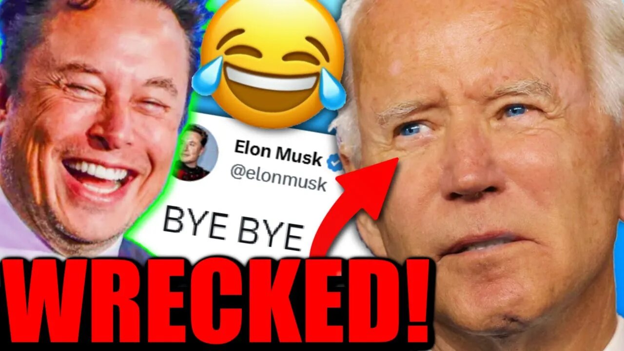 Elon Musk Just DESTROYED Joe Biden In The Most HILARIOUS WAY POSSIBLE!