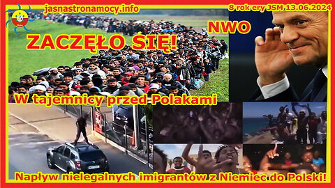 ZACZĘŁO SIĘ! W tajemnicy przed Polakami Napływ nielegalnych imigrantów z Niemiec do Polski!