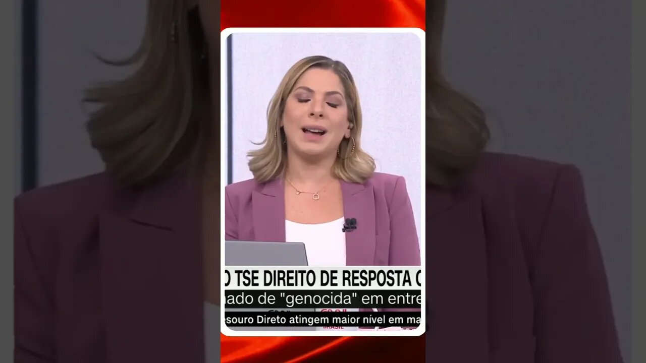 Bolsonaro pede ao TSE direito de resposta contra Ciro que chamou ele de Genocida @SHORTS CNN