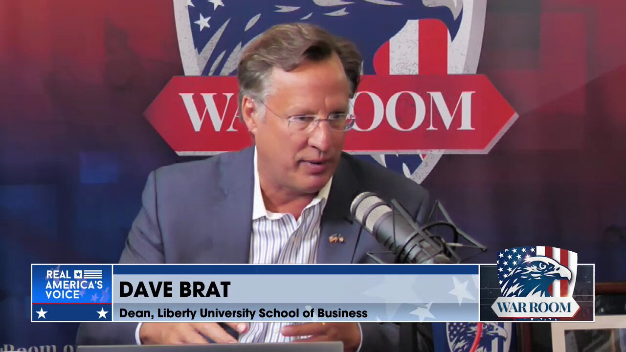 The Real Economy Is Going Down | Dave Brat Warns Of Threats To U.S. Reserve Currency Status