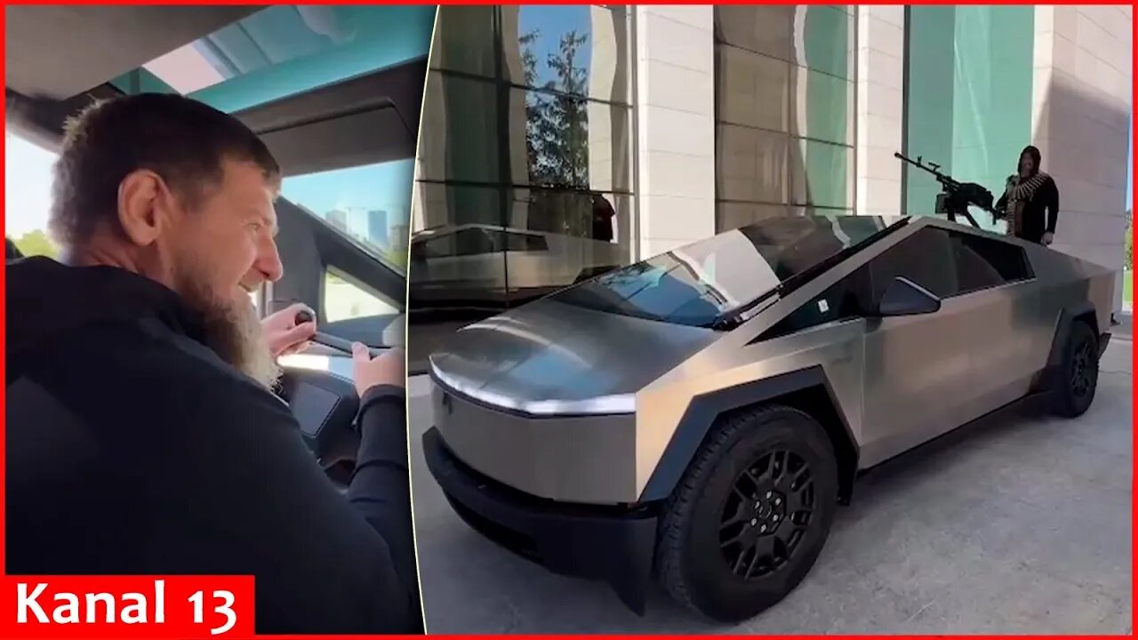 Kadyrov demonstrates the vehicle given to him by Elon Musk - “I will send it to war”