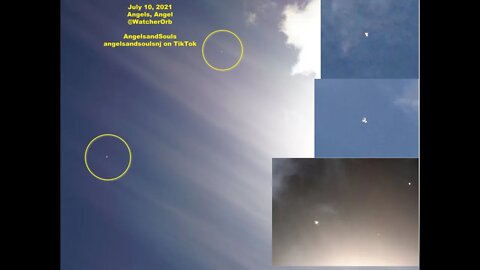 Daytime Angel Orb Ethereal Activity (July 2021)