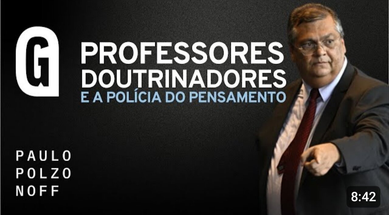 Professores doutrinadores e a polícia do pensamento de Flávio Dino - By Paulo Polzonoff