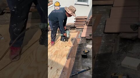 Roofing ASMR by Big Roofa #roofing #construction #bigroofa