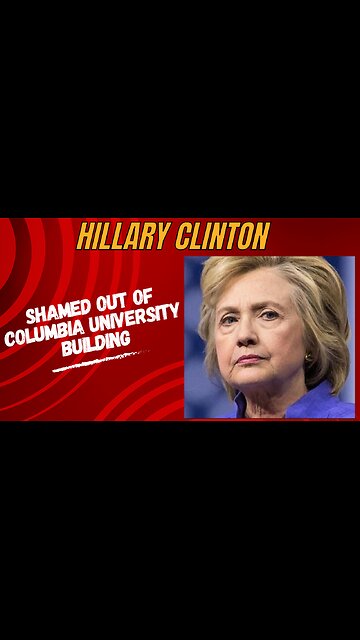 Hillary Clinton Shamed out by Pro-Palestinian Students