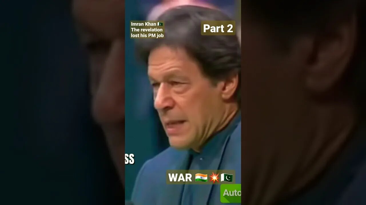 Imran Khan 🇵🇰he revelationlost his PM job