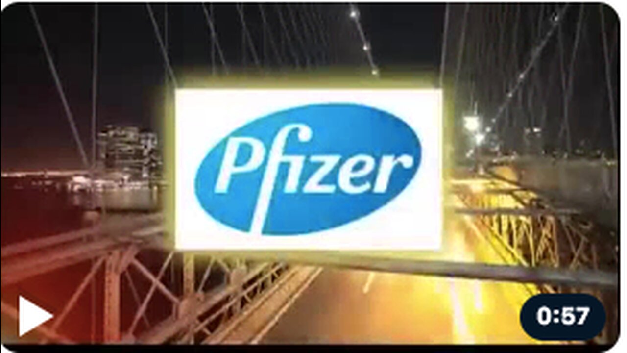 Pfizer sponsors everything in the propaganda media