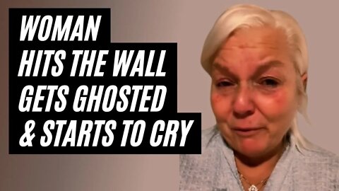 Woman Hits The Wall, Gets Rejected And Starts To Cry. The Wall Is Undefeated