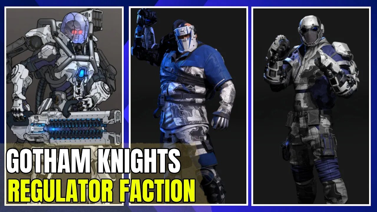 Gotham Knights REVEALS A NEW FACTION - The Regulators