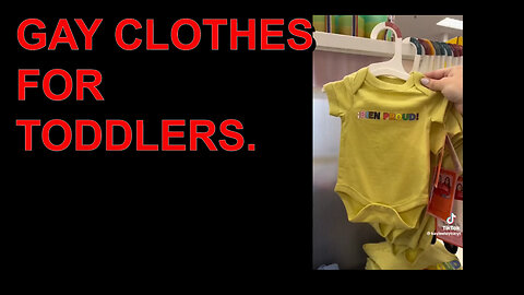 GAY CLOTHES FOR TODDLERS