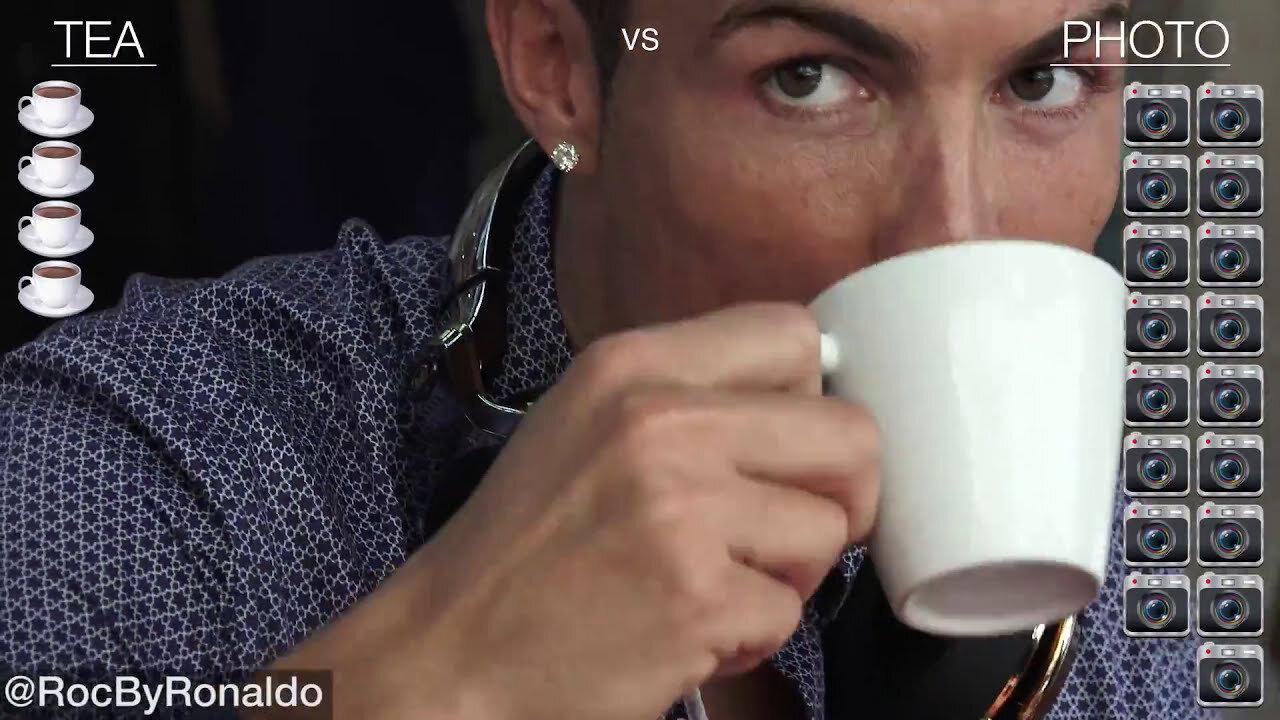 CRISTIANO RONALDO was just going out for tea and this happened FUNNY MOMENTS