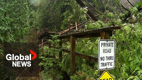 One dead, one still "unaccounted for" after BC's Sea to Sky Highway mudslide washes away house